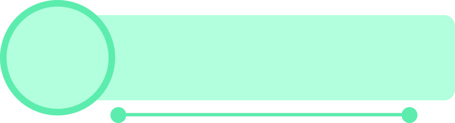 Infographic with blank box title header with text area