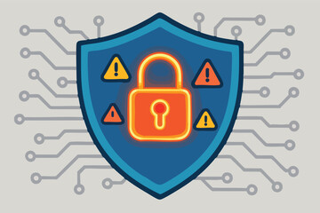 secure shield security concept