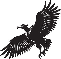 This collection of black and white images depicts illustrations of vultures, some shown perched, others in flight, and one with a more stylized or cartoonish appearance.