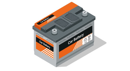 Fototapeta premium Automotive Battery Design, Specs, and Maintenance Guide