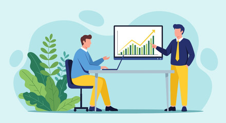 Business Growth Strategy Team Collaboration and Data Analysis for Success