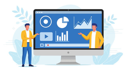 Online Data Analysis Presentation Interactive Charts & Video Tutorials