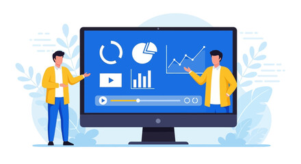 Online Business Presentation Data Analysis & Video Tutorial