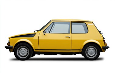 Obraz premium yellow toy car