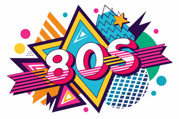  Ideal for creative projects needing a fun, energetic 80s/90s aesthetic.