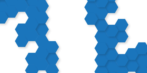 Abstract background with lines. Modern simple style hexagonal graphic concept. Background with hexagons