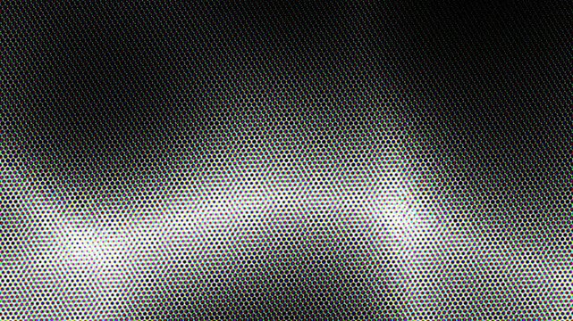 Dynamic Shifting Halftone Pattern with Dark to Light Gradient and Interplay of Light and Shadow Creates Movement and Depth Honeycomb Grid