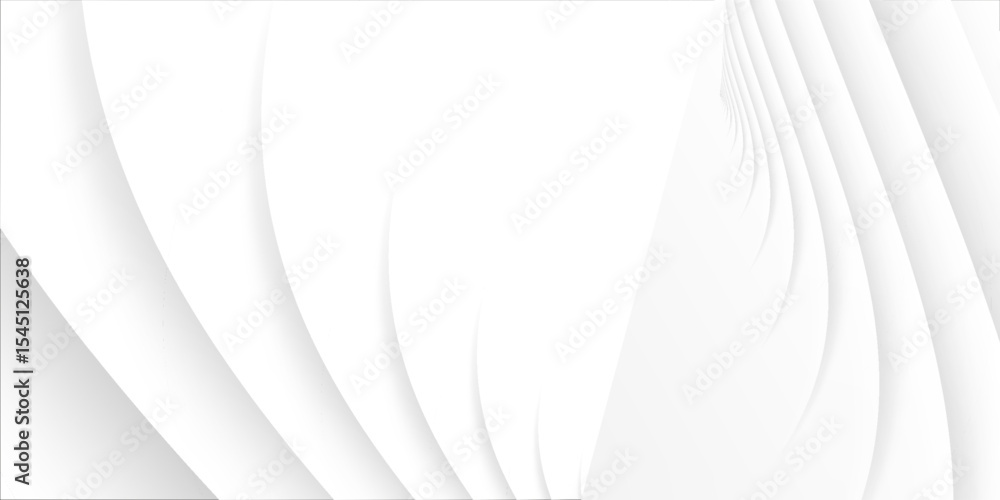 Poster abstract white background with gradient color and artistic dynamic line decoration