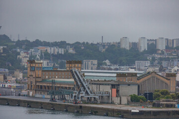 Obraz premium Cherbourg in der Normandie