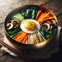 비빔밥 클로즈업