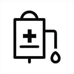 Obraz premium First aid medical kit icon: a symbol of health, care, and emergency medical help