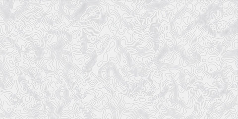 Lines Topographic contour lines map seamless wavy and curved  Lines  geometric topographic contour map background.