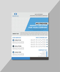 Corporate Business Flyer Template Design