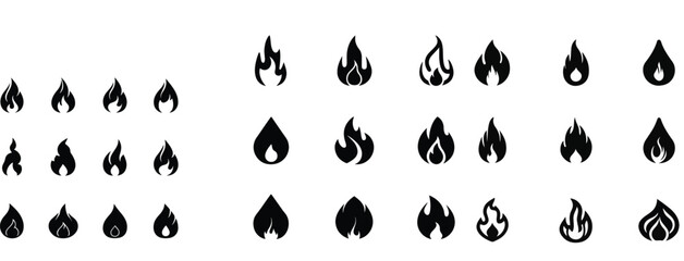 Fire Icons - Classic Line Series