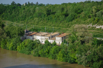 Fototapeta premium Bordeaux an der Garonne in Frankreich