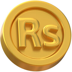 Sri Lankan rupee Coin