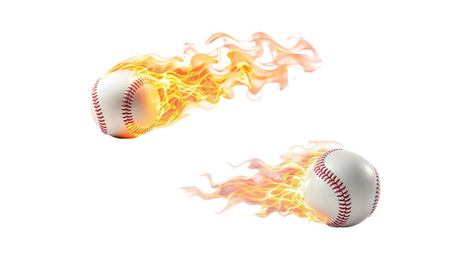 fire tail baseball png