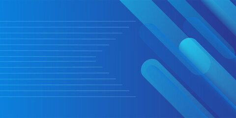 Abstract blue background with diagonal lines. Dynamic shapes composition.eps10