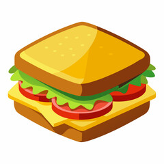 sandwich with cheese