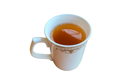 Cup of a green tea isolated Png