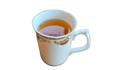 Cup of a green tea isolated Png
