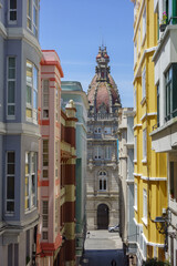 Fototapeta premium Frühling in A Coruna