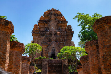 Ponagar or Thap Ba Po Nagar is a Cham temple tower near Nha Trang city in Vietnam