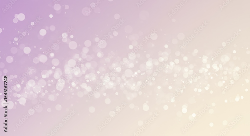 Aufkleber abstract pink and cream bokeh background with soft light effect