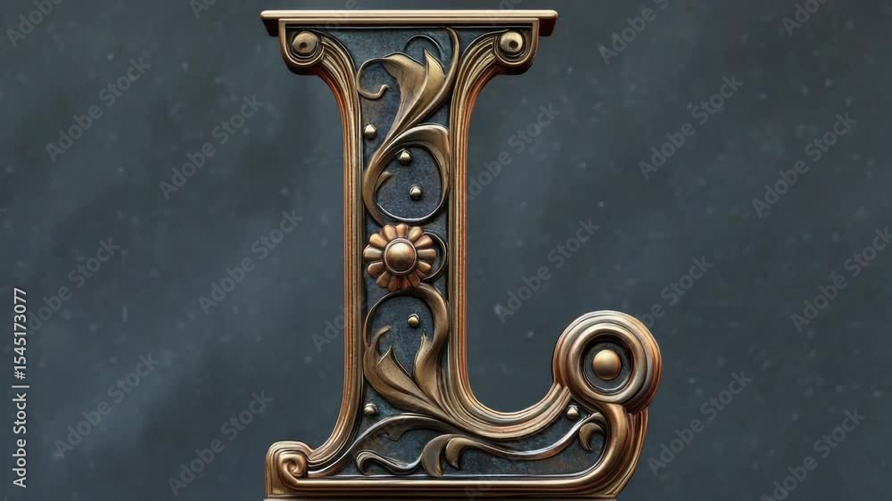Poster A detailed view of a clock sitting on a stand, perfect for use in articles about time management or decorative items