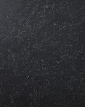 Honed black soapstone surface with delicate natural marbling