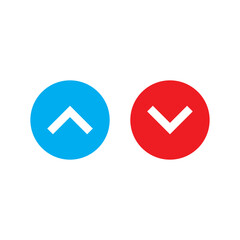 up down arrow button icon