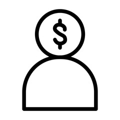 investor line icon