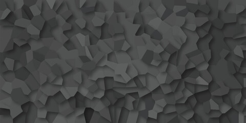 Obraz premium Textured gray mosaic design illustrating a complex and fragmented surface with variations in shading and depth for digital media