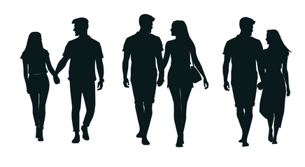walking love couples people icons
