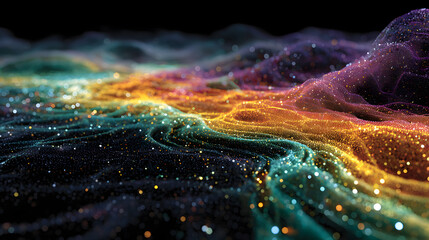 Fondo de pantalla abstracto multicolor