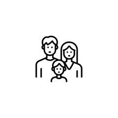 logo de familia dibujo minimalista 