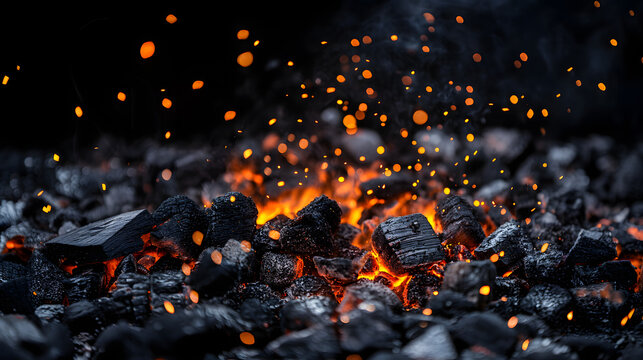  BRASAS DE LE&Ntilde;A QUEMADA EN HOGUERA