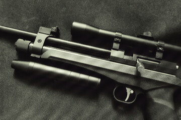 Pistol trigger target close-up sport sports shooter marksman hobby defense firearm rifle ammunition...