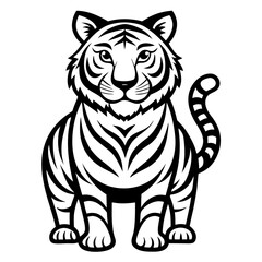 tiger vector illustration