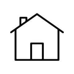 house icon on white background