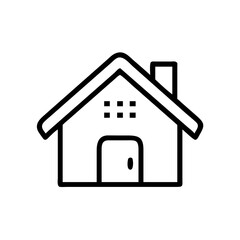 house icon on white background