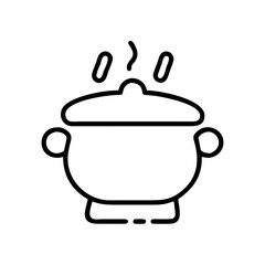 cooking pot vector