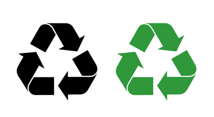 Recycling Icons. Recycle Symbols, Arrow Icons, Reuse Labels, Eco Badges, and Reduce Recycle Reuse Graphics