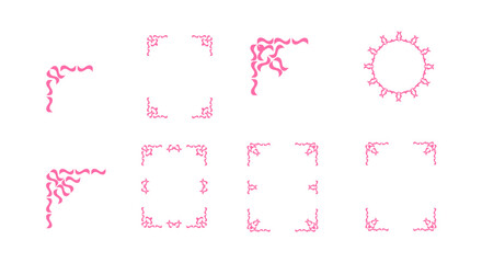 Abstract vector background with pink and red hearts, a perfect love pattern for holiday greeting card design or wedding invitations