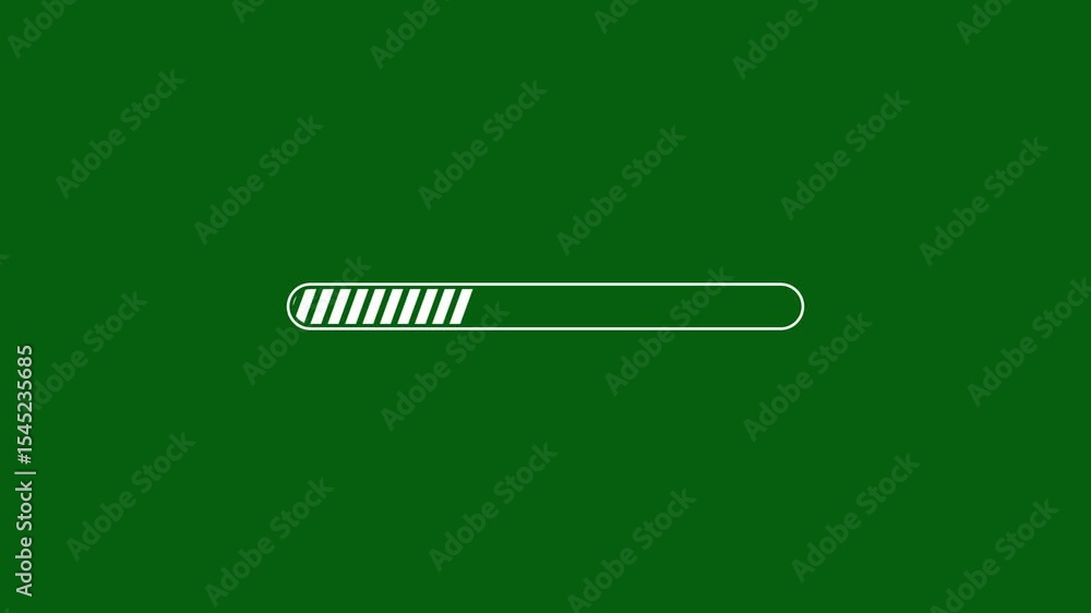 Fototapete loading circle icon animation, loading bar animation with glitch effect. futuristic uploading progre