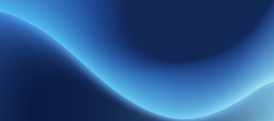 Blue wave abstract background vector illustration.