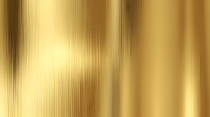 Fototapeta premium Brushed Gold Texture Background Golden Vertical Stripes