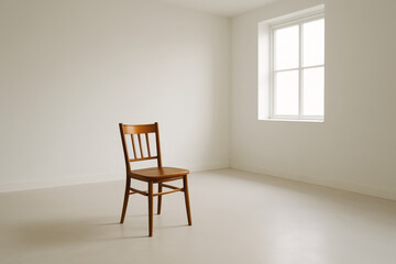 Closed Padlock Casting Open Lock Shadow on Bright Surface – Minimalist Concept