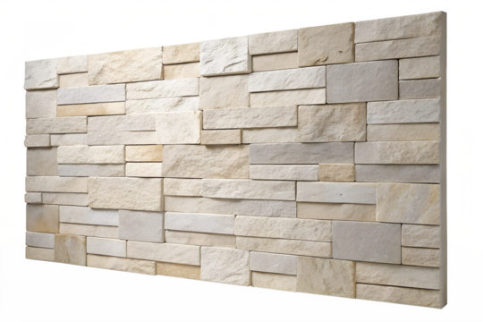 Elegant Beige Stacked Stone Wall Panel Modern Interior & Exterior Design