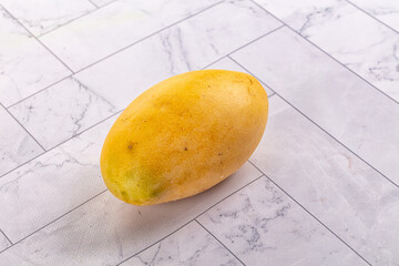 Ripe sweet yellow juicy Mango